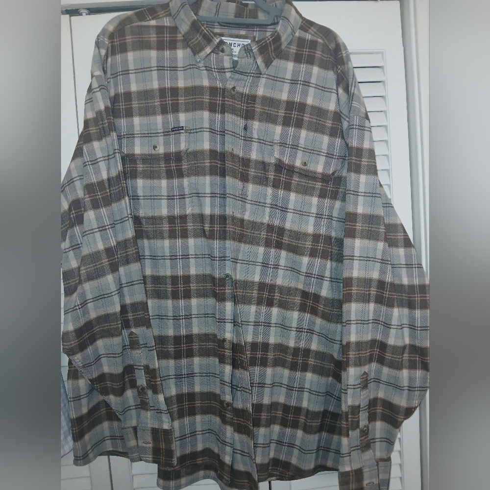 Big Mens Lightweight Plaid
